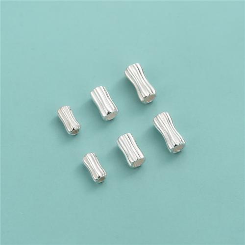 Sterling Silver Spacer Beads, 925 Sterling Silver, DIY silver color 