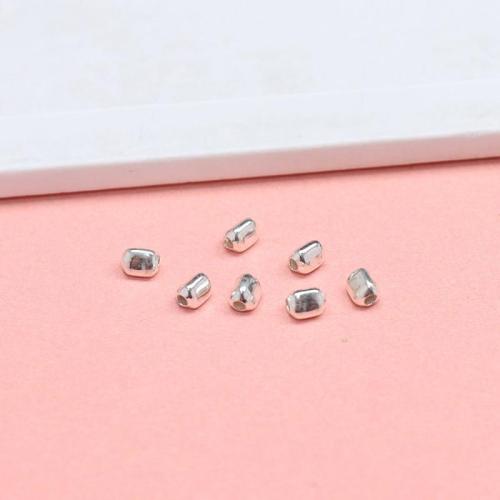 Perles intercalaires en argent , argent sterling 925, DIY, argent Environ 1mm, Vendu par PC