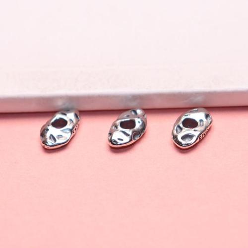 Sterling Silver Spacer Beads, 925 Sterling Silver, DIY, original color 