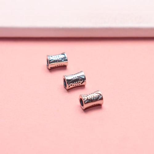 Sterling Silver Spacer Beads, 925 Sterling Silver, DIY, original color Approx 2.4mm 