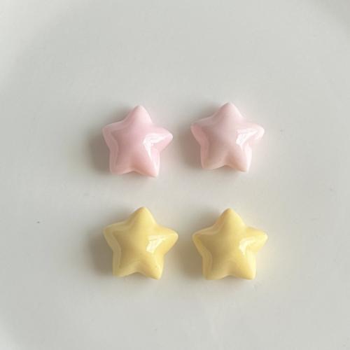 Mobile Phone DIY Decoration, Resin, Star 