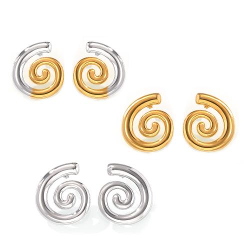 Titanium Steel Earrings, fashion jewelry & for woman 