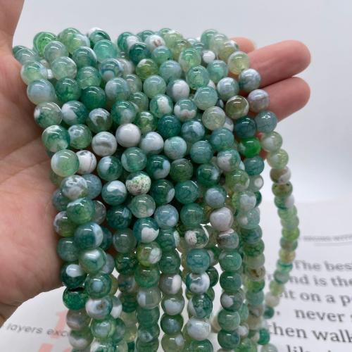 Synthetic Gemstone Beads, Round, DIY Approx 38 cm 