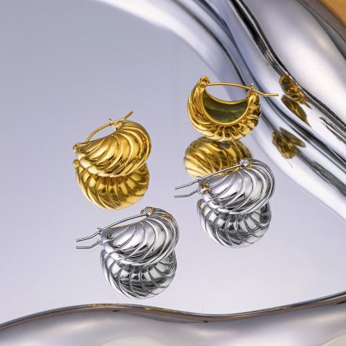 Stainless Steel Leverback Earring, 304 Stainless Steel, plated, fashion jewelry 