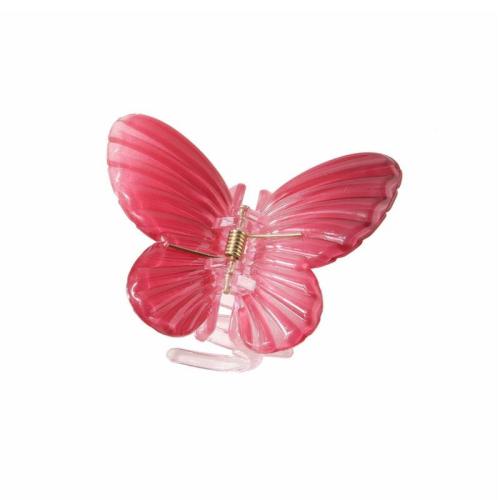 Hair Claw Clips, Plastic, Butterfly, stoving varnish, gradient color & for woman 