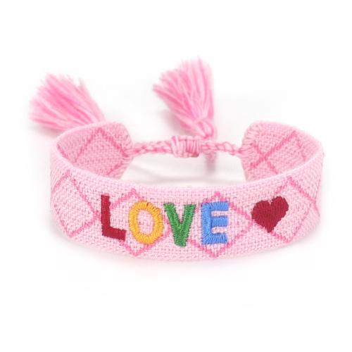 Fashion Jewelry Bracelet, Polyester & for woman cm 