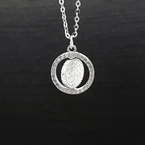 Collier de bijoux en argent , Argent sterling 925, bijoux de mode & pour femme Environ 45 cm, Vendu par PC