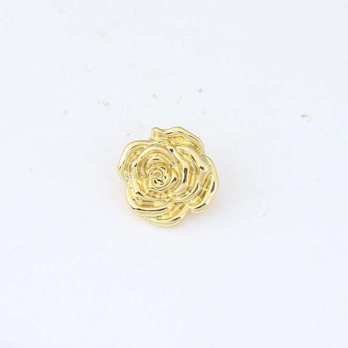 Beaucoup de perles de cuivre, laiton, Rose, Placage de couleur d'or, DIY Vendu par PC