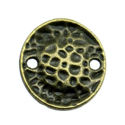 Zinc Alloy Charm Connector, antique bronze color plated, DIY & 1/1 loop [