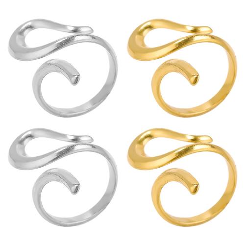 Edelstahl Fingerring, 304 Edelstahl, plattiert, Modeschmuck, keine, verkauft von PC