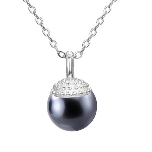 Collier de bijoux en argent , argent sterling 925, avec Shell Pearl, styles différents pour le choix, plus de couleurs à choisir, Vendu par PC