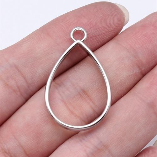 Zinc Alloy Jewelry Pendants, Teardrop, plated, DIY 