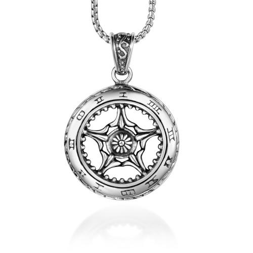 Stainless Steel Star Pendant, 304 Stainless Steel, polished, fashion jewelry & Unisex 