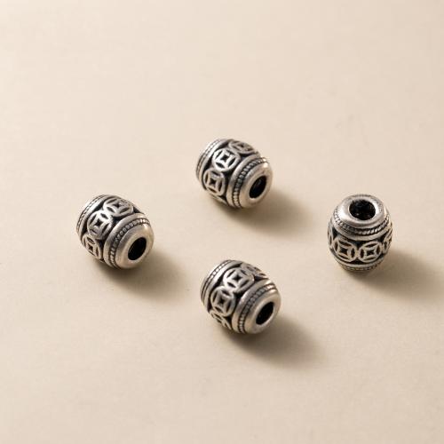 Sterling Silver Spacer Beads, 925 Sterling Silver, vintage & DIY Approx 3mm 