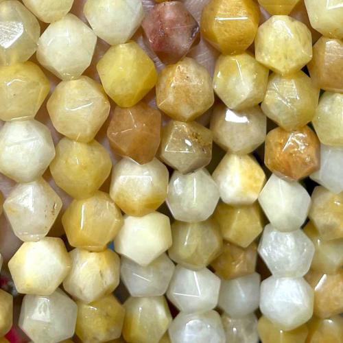 Yellow Aventurine Bead, Rhombus, DIY yellow [