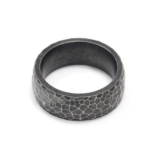 Edelstahl Fingerring, 304 Edelstahl, Vakuum-Ionen-Beschichtung, Modeschmuck & verschiedene Größen vorhanden & für den Menschen, keine, verkauft von PC