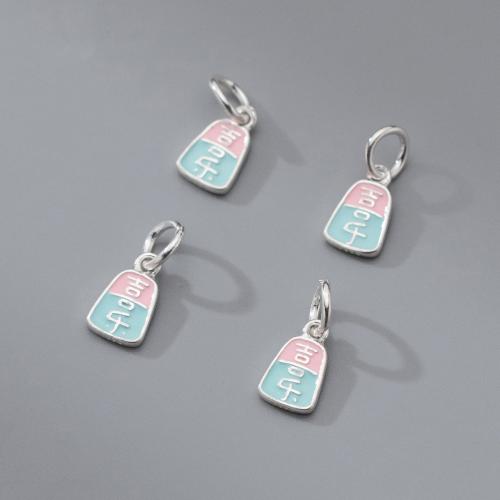 Sterling Silver Pendants, 925 Sterling Silver, Geometrical Pattern, DIY & epoxy gel 