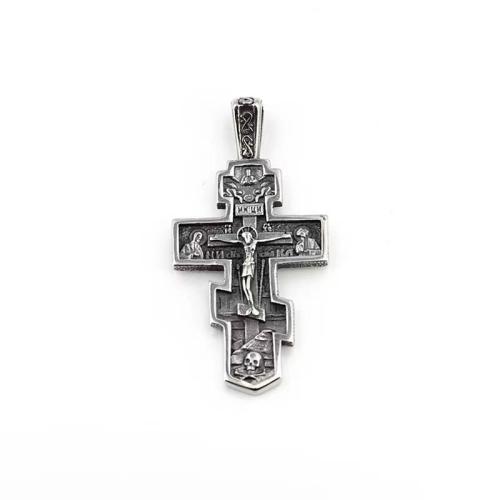 Stainless Steel Cross Pendants, 304 Stainless Steel, plated, vintage & DIY 