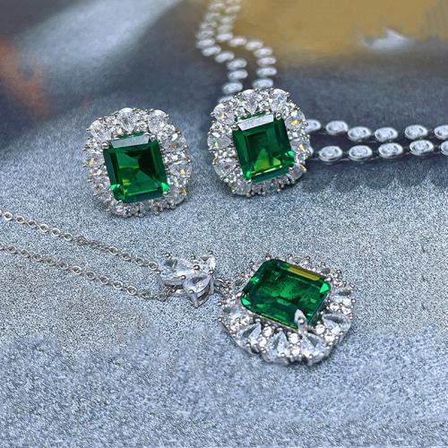 Zirkonia Micro Pave Schmucksets Messing, verschiedene Stile für Wahl & Micro pave Zirkonia & für Frau, verkauft von PC