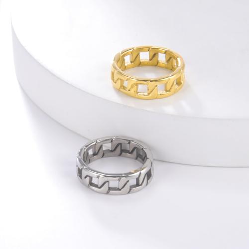 Edelstahl Fingerring, 304 Edelstahl, Modeschmuck & verschiedene Größen vorhanden & für den Menschen, keine, verkauft von PC