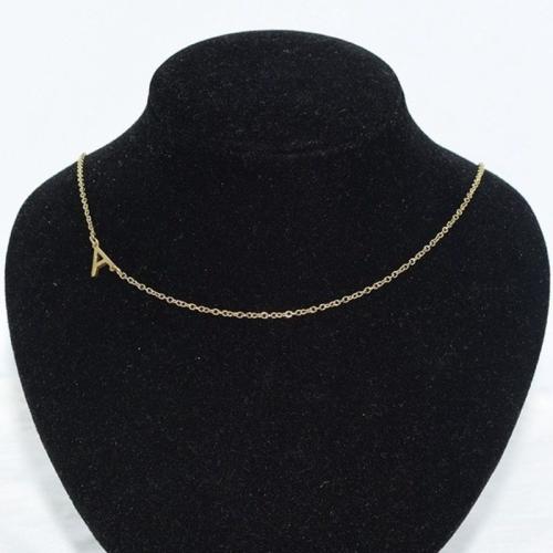 Zinc Alloy Necklace, plated & for woman, golden Approx 45 cm 