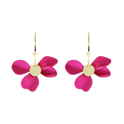 Zinc Alloy Drop Earring, fashion jewelry & for woman 52mm 