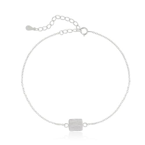 Sterling Silber Armbänder, 925er Sterling Silber, mit Verlängerungskettchen von 5.5, Modeschmuck & für Frau, Länge:ca. 21 cm, verkauft von PC