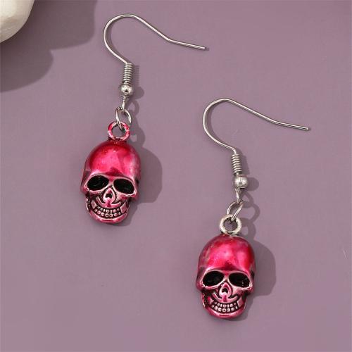 Zinc Alloy Drop Earring, Halloween Design & fashion jewelry & for woman 