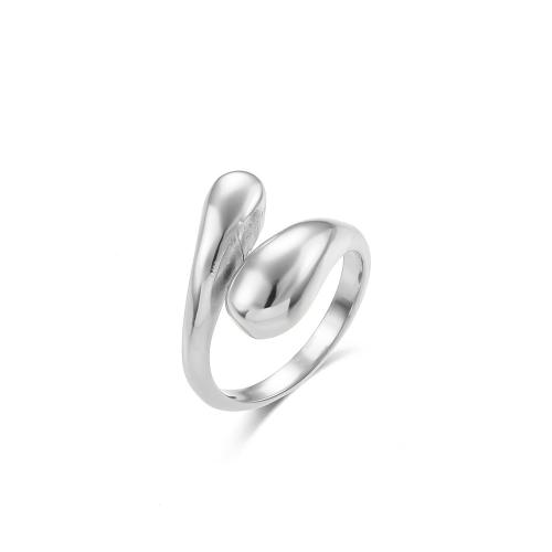 Stainless Steel Finger Ring, 304 Stainless Steel, Adjustable & fashion jewelry & for woman [