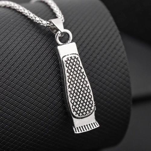 Zinc Alloy Necklace, fashion jewelry & Unisex Approx 60 cm 