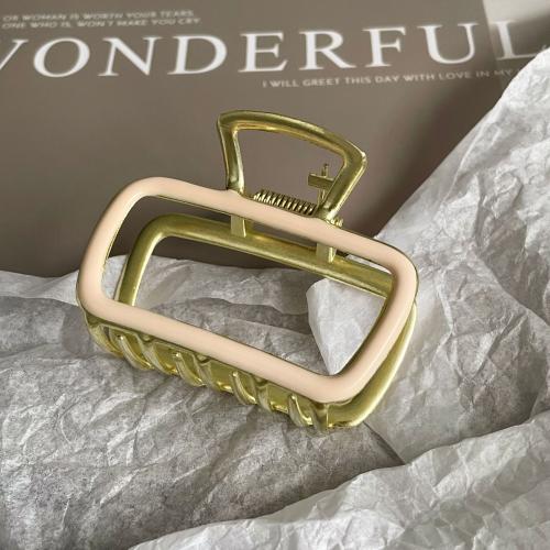 Hair Claw Clips, Zinc Alloy, for woman 