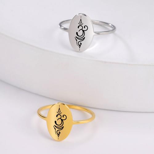 Edelstahl Fingerring, 304 Edelstahl, Modeschmuck & unisex & verschiedene Größen vorhanden, keine, verkauft von PC