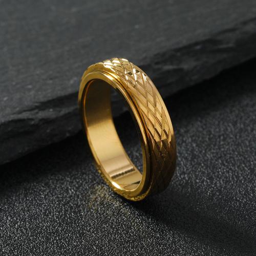 Titane Acier Bague, Acier titane, Placage, normes différentes pour le choix & pour homme, plus de couleurs à choisir, Vendu par PC[