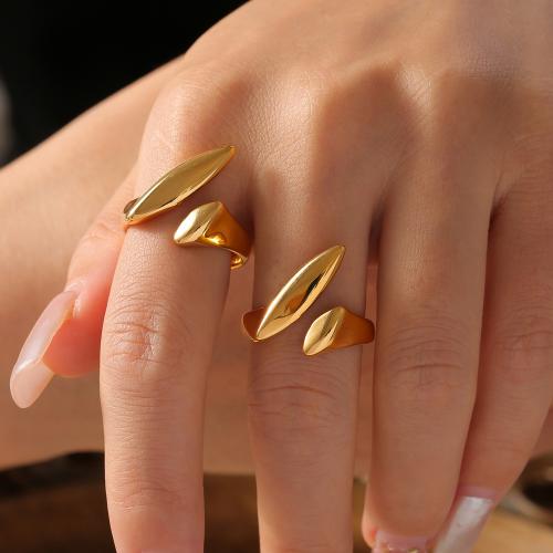 Edelstahl Fingerring, Titanstahl, plattiert, Modeschmuck, keine, Größe:8, verkauft von PC