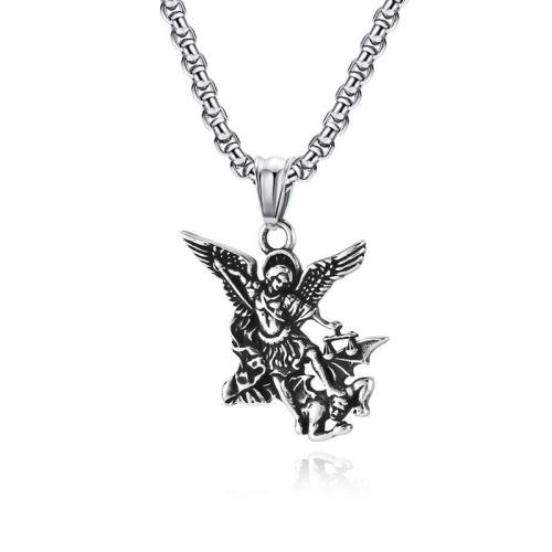 Zinc Alloy Necklace, fashion jewelry & for man Approx 60 cm 