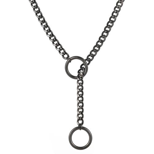 Edelstahl Schmuck Halskette, 304 Edelstahl, Modeschmuck & verschiedene Stile für Wahl & für Frau, keine, Länge:ca. 70 cm, verkauft von Strang