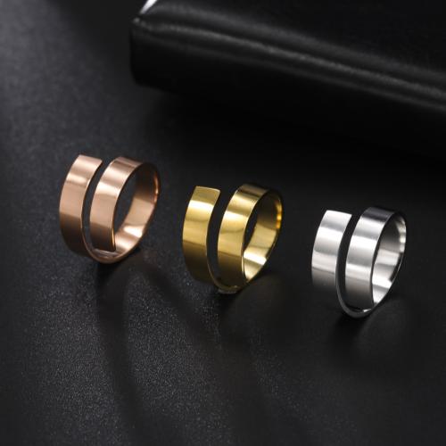 Edelstahl Fingerring, 304 Edelstahl, Modeschmuck & für Frau, keine, verkauft von PC