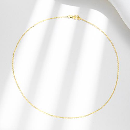 Brass Jewelry Necklace, gold color plated, for woman cm 