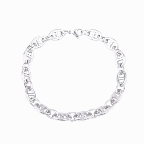 Titanium Steel Bracelet, polished, Unisex cm 