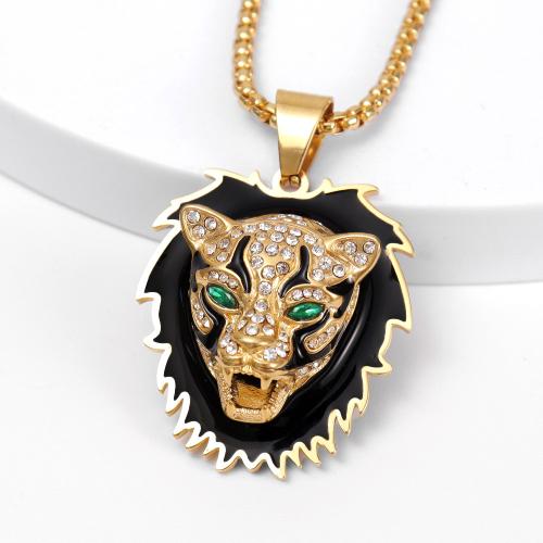 Zinc Alloy Animal Pendants, Leopard, DIY 