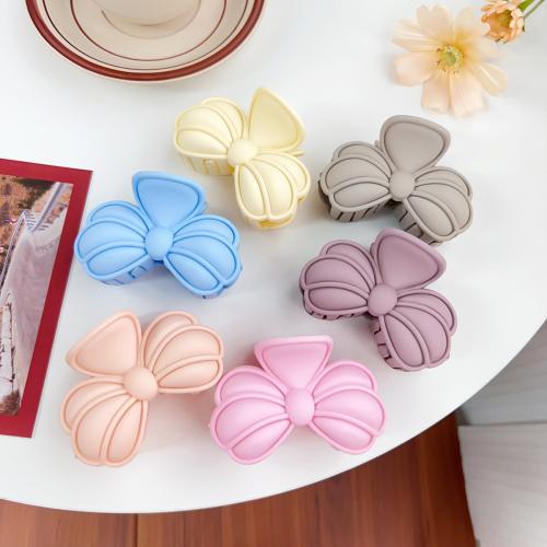 Hair Claw Clips, Plastic, Bowknot, fashion jewelry 