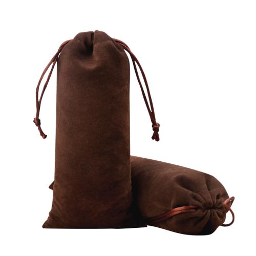 Velveteen Drawstring Bag, dustproof [