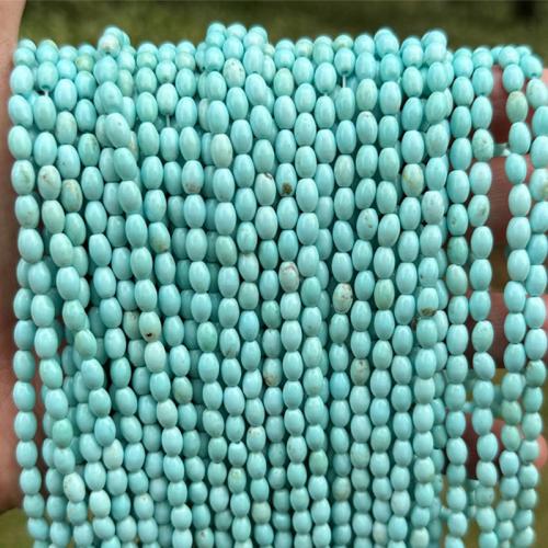 Natural Turquoise Beads, DIY, light blue Approx 38-39 cm 