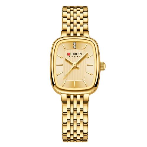 Women Wrist Watch, Glass, Life water resistant & fashion jewelry & japanese movement & for woman & with rhinestone Approx 21 cm 