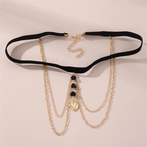 Zinc Alloy Leg Chain, fashion jewelry & for woman 