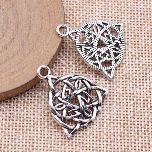 Zinc Alloy Jewelry Pendants, antique silver color plated, DIY 