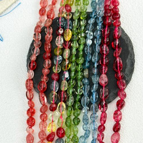 電気メッキ石英ビーズ, 天然クォーツ, 不規則, DIY, 無色, beads length 5-8mm, 長さ:約 38 センチ, 売り手 ストランド