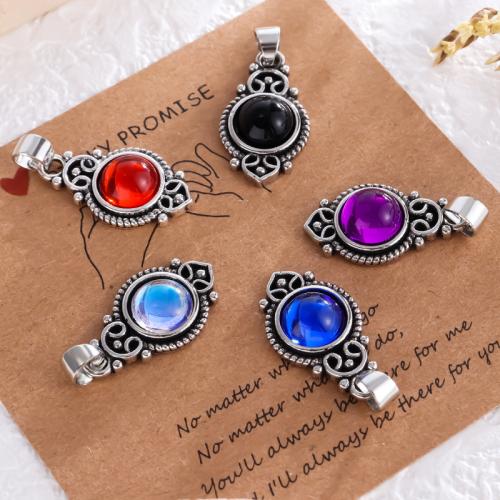 Resin Zinc Alloy Necklace, with Resin, with 5cm extender chain, fashion jewelry & for woman Approx 45 cm [