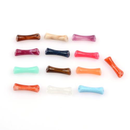 Acrylic Jewelry Beads, Bamboo, DIY Approx 