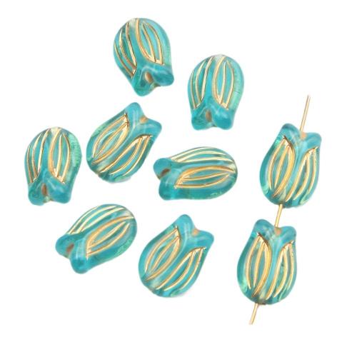 Acrylic Jewelry Beads, DIY blue, Approx [